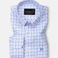 Deng Blue Check Cotton Shirt - John Ellies