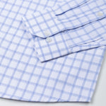 Deng Blue Check Cotton Shirt - John Ellies