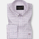 Oryxis Pink Printed Button Down Cotton Shirt - John Ellies