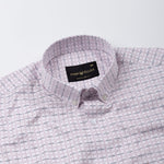 Oryxis Pink Printed Button Down Cotton Shirt - John Ellies