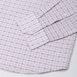 Oryxis Pink Printed Button Down Cotton Shirt - John Ellies