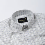 Oryxis White Printed Button Down Cotton Shirt - John Ellies