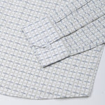 Oryxis White Printed Button Down Cotton Shirt - John Ellies