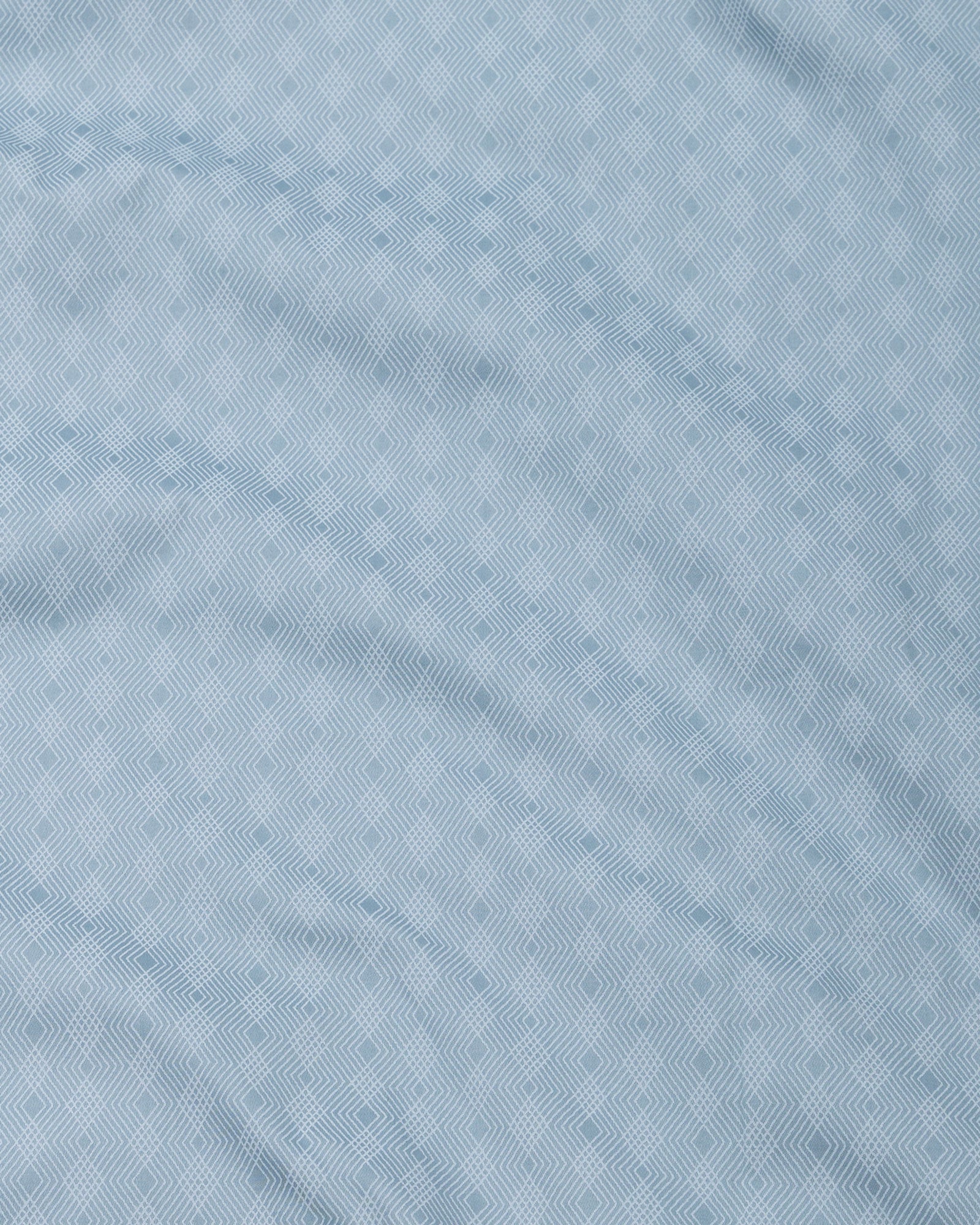 Oryxis Teal Printed Button Down Cotton Shirt - John Ellies
