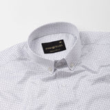 Oryxis Black Printed Button Down Cotton Shirt - John Ellies