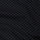 Oryxis Black Printed Check Cotton Shirt - John Ellies