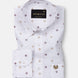 Velora Yellow Linen Blend Printed Shirt - John Ellies