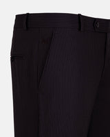 Palermo Purple Stripe Formal Cotton Pant