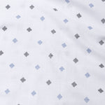 Velora Blue Linen Blend Printed Shirt - John Ellies