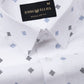 Velora Blue Linen Blend Printed Shirt - John Ellies