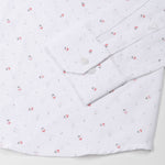 Zyro Pink Luxurious Linen Printed Shirt - John Ellies