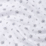 Zyro White Luxurious Linen Flower Printed Shirt - John Ellies