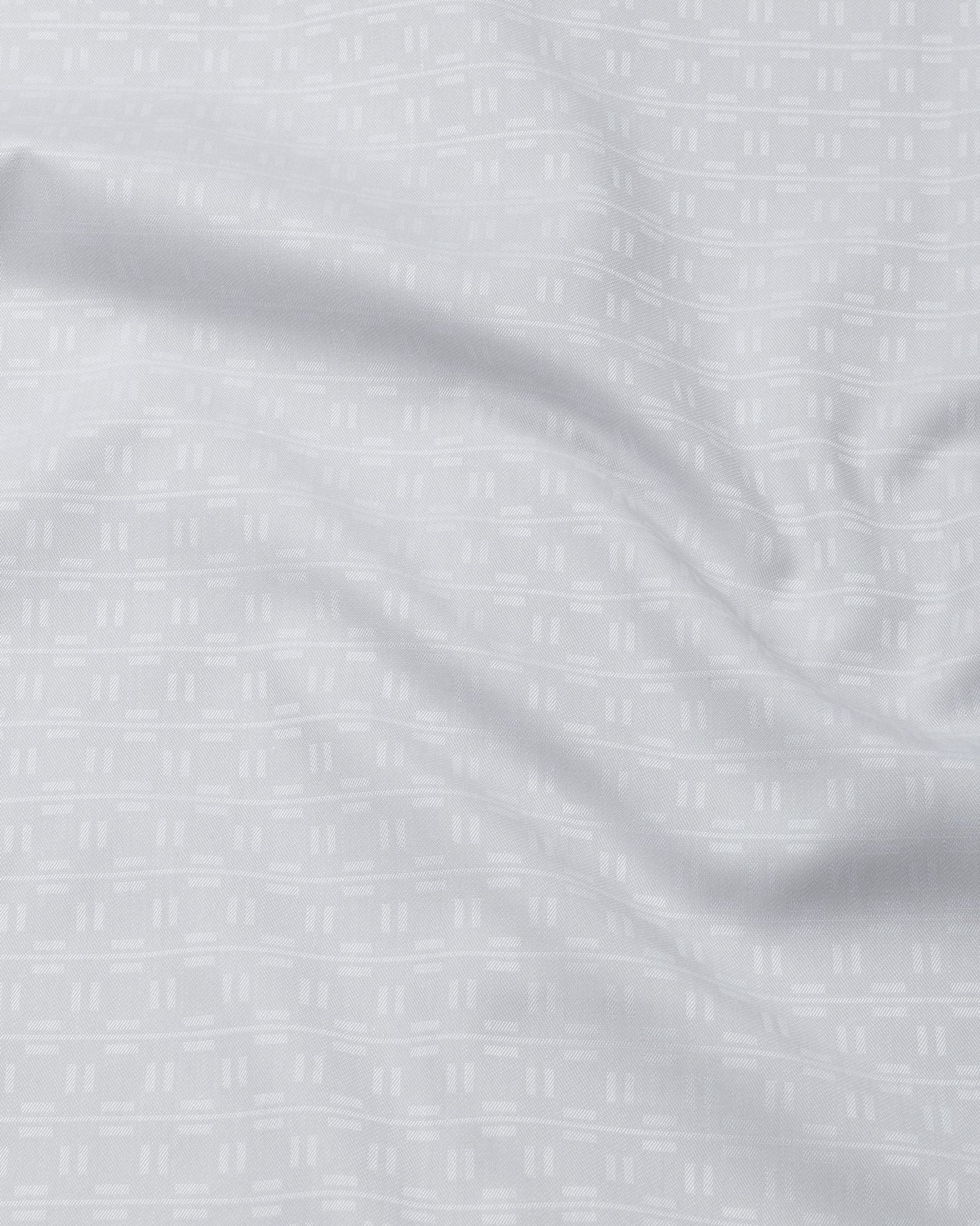 Cyron Grey Printed Cotton Shirt - John Ellies