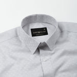 Cyron Grey Printed Cotton Shirt - John Ellies