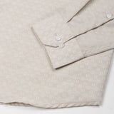 Cyron Tan Printed Cotton Shirt - John Ellies