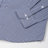 Lumea Navy Blue Front Placket Cotton Shirt - John Ellies