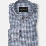 Lumea Grey Front Placket Cotton Shirt - John Ellies
