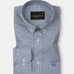 Lumea Grey Front Placket Cotton Shirt - John Ellies