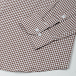 Lumea Brown Front Placket Cotton Shirt - John Ellies