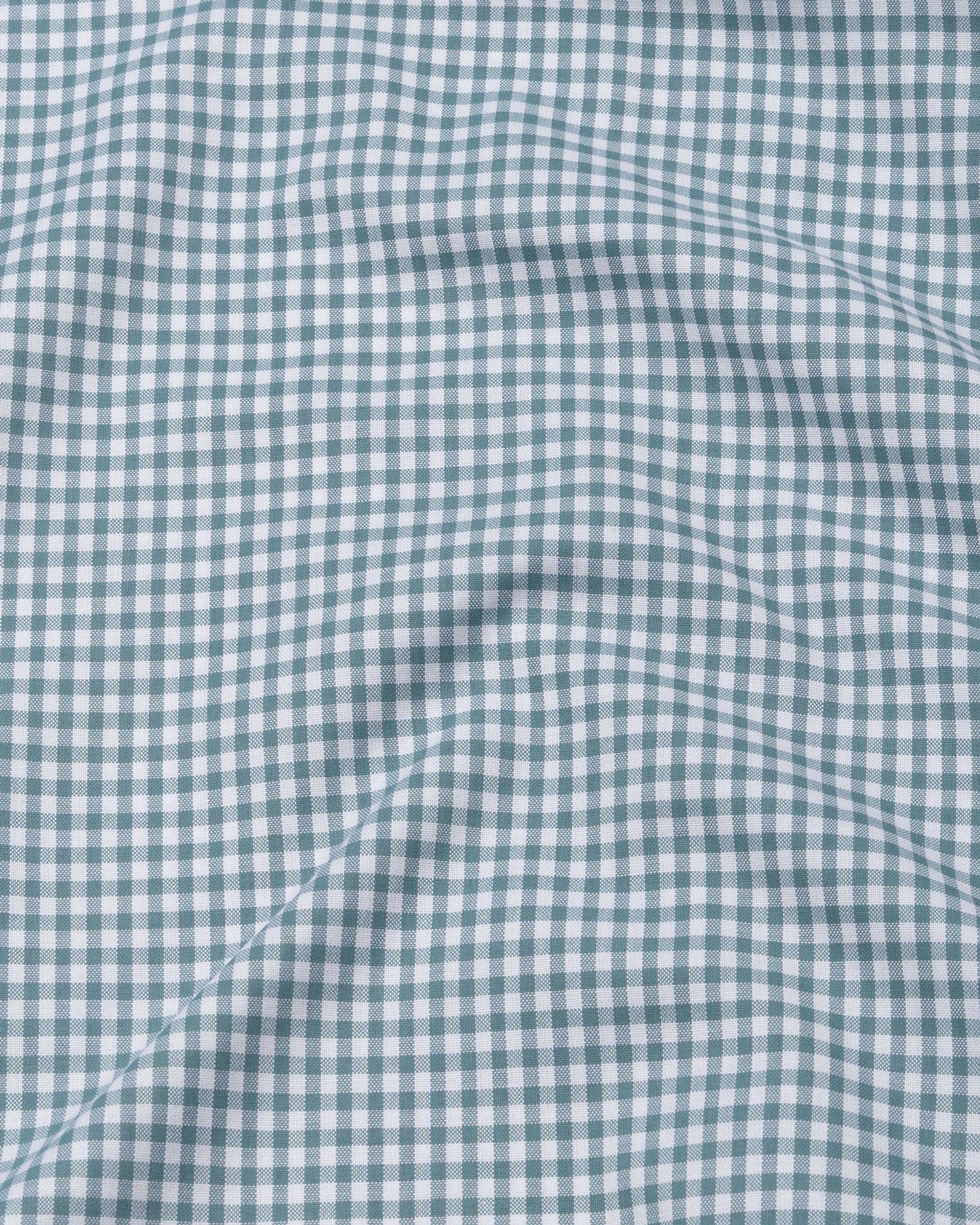 Lumea Teal Front Placket Cotton Shirt - John Ellies