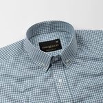 Lumea Teal Front Placket Cotton Shirt - John Ellies