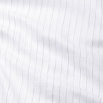 Lunar Grey Stripe Luxurious Linen Shirt - John Ellies