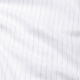 Lunar Grey Stripe Luxurious Linen Shirt - John Ellies