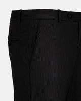 Palermo Black Stripe Formal Cotton Pant