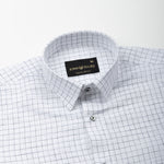 Lunar Black Check Luxurious Linen Shirt - John Ellies