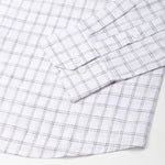 Lunar Black Multi Line Checks Linen Shirt - John Ellies