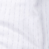 Lunar Grey Stripe Linen Shirt - John Ellies