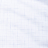Lunar Navy Blue Check Linen Shirt - John Ellies