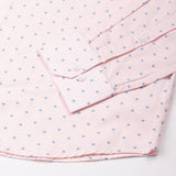 Stratos Pink Cotton Printed Button Down Shirt - John Ellies