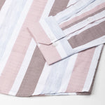 Zentra Pink Stripes Cotton Shirt - John Ellies