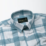 Magnus Green Check Cotton Shirt - John Ellies
