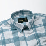 Magnus Green Check Cotton Shirt - John Ellies