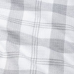 Magnus White Check Cotton Shirt - John Ellies