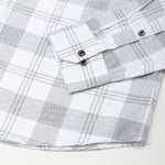 Magnus White Check Cotton Shirt - John Ellies