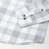 Magnus White Check Cotton Shirt - John Ellies