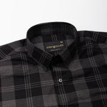 Magnus Black Check Cotton Shirt - John Ellies