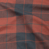 Magnus Orange Check Cotton Shirt - John Ellies