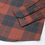 Magnus Orange Check Cotton Shirt - John Ellies
