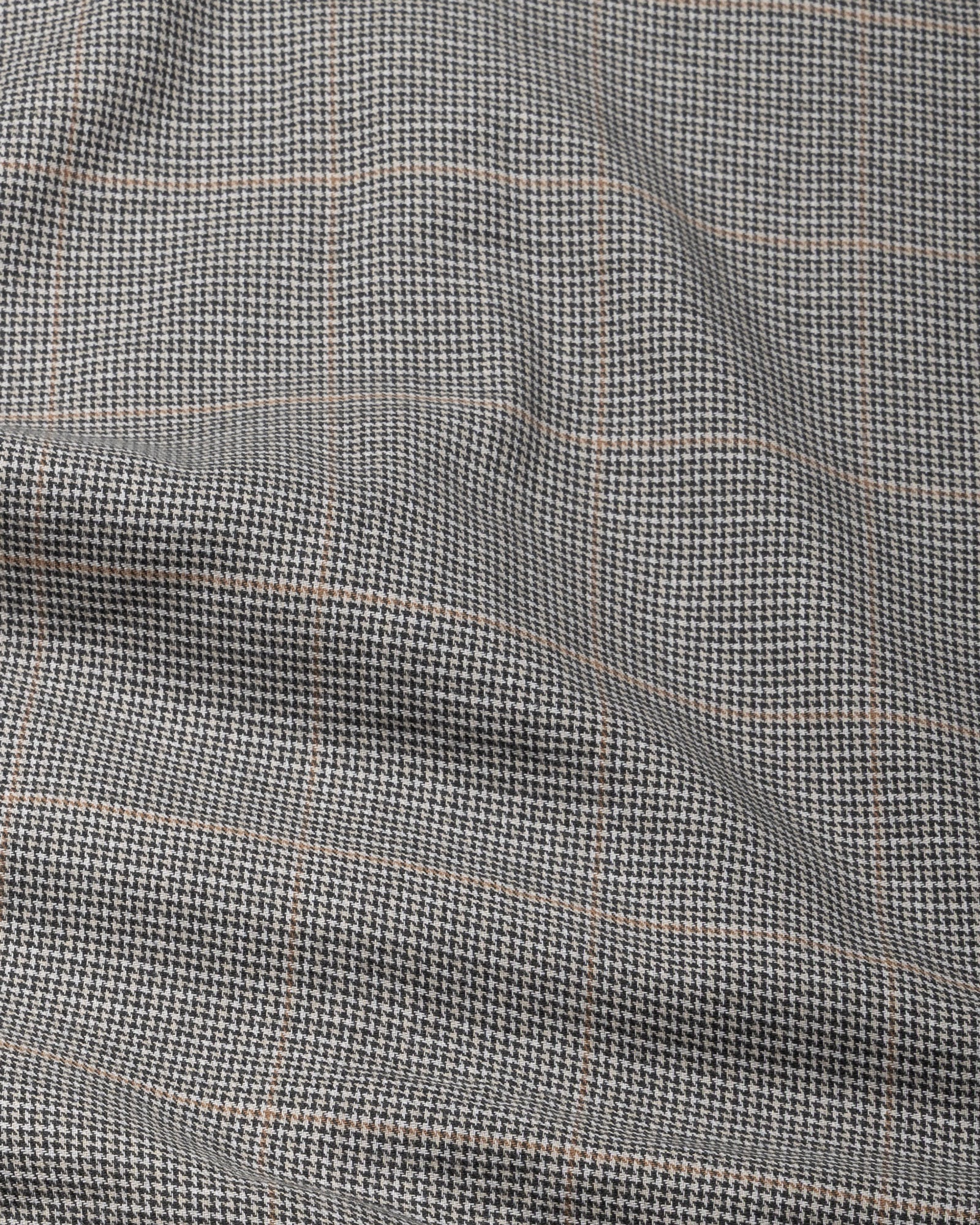 Magnus Black Houndstooth Check Cotton Shirt - John Ellies