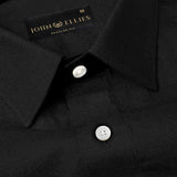 Black Luxurious Linen Shirt