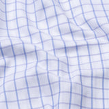 Xyric White Check Cotton Shirt - John Ellies