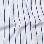 Xyric Blue Stripe Cotton Shirt - John Ellies