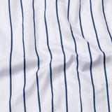 Xyric Blue Stripe Cotton Shirt - John Ellies