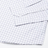 Celia Silver Check Cotton Shirt