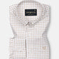 Celia Brown Check Cotton Shirt - John Ellies