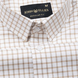 Celia Brown Check Cotton Shirt